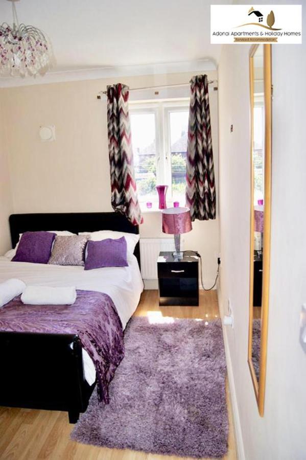 2 Bedroom Apartment At Dagenham , Adonai Serviced Accommodation, Free Wifi And Parking Exterior foto